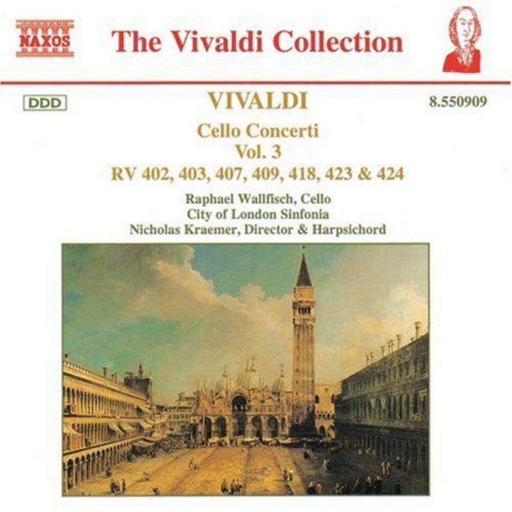Raphael Wallfisch - Cello Concerti 3  CD